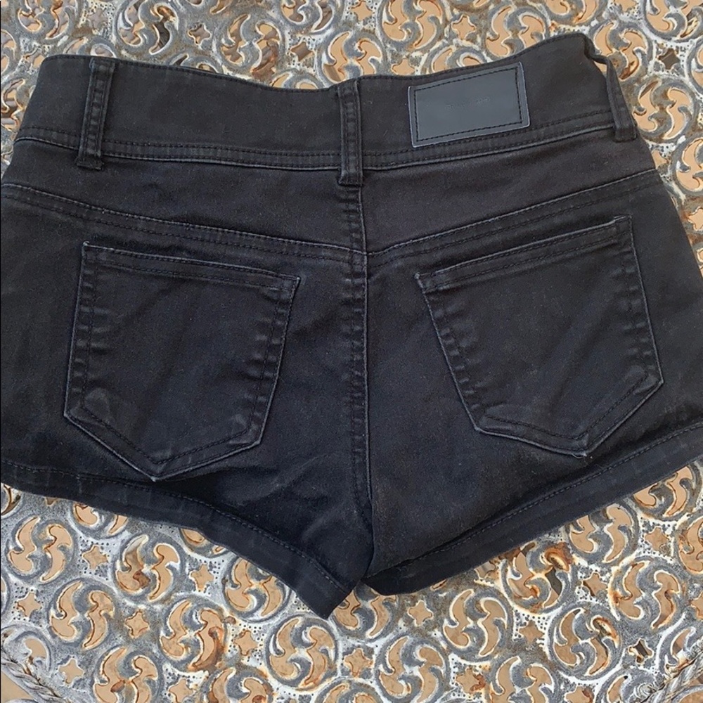 Black shorts